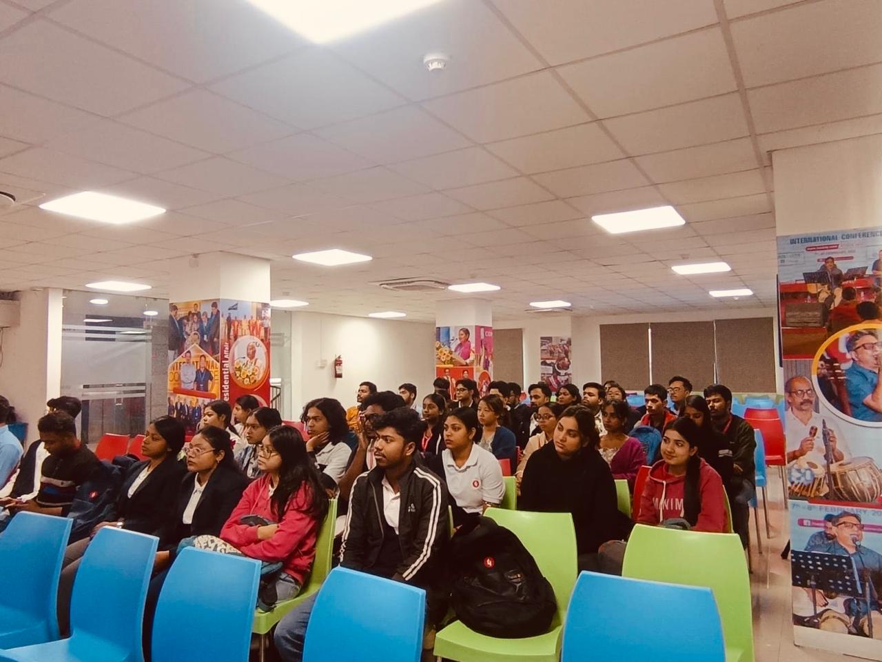 Awareness workshop moment.