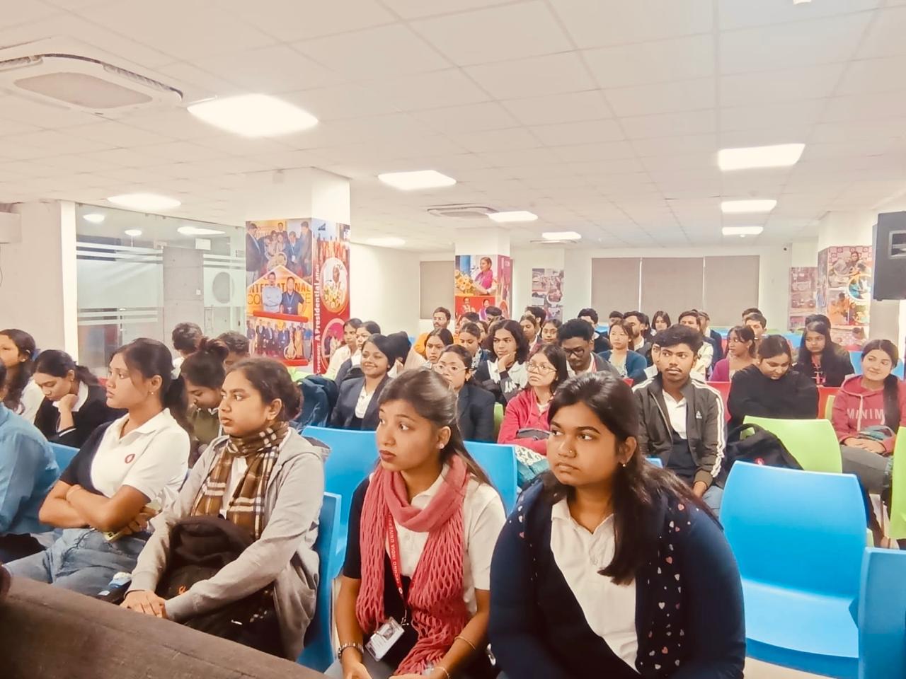 Awareness workshop moment.