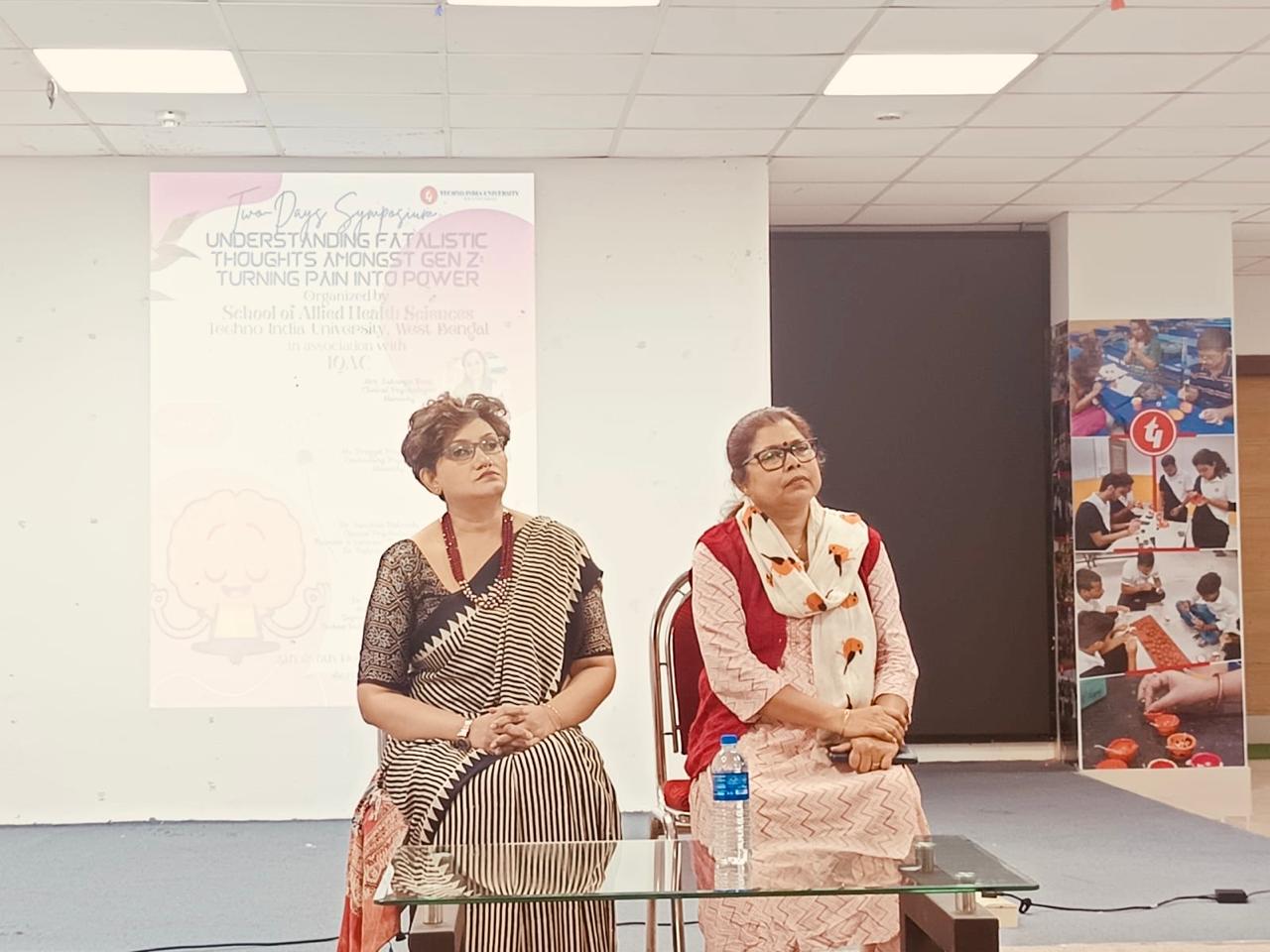 Awareness workshop moment.