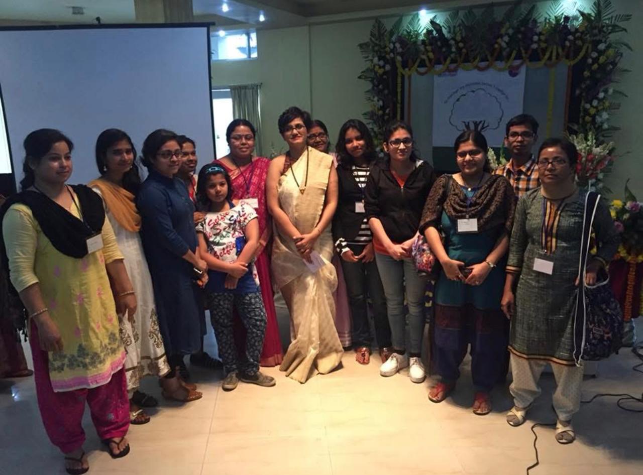 Awareness workshop moment.