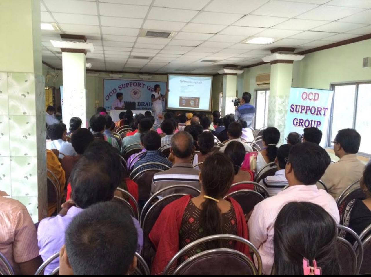 Awareness workshop moment.