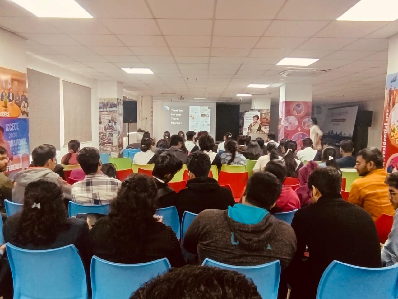 Awareness workshop moment.