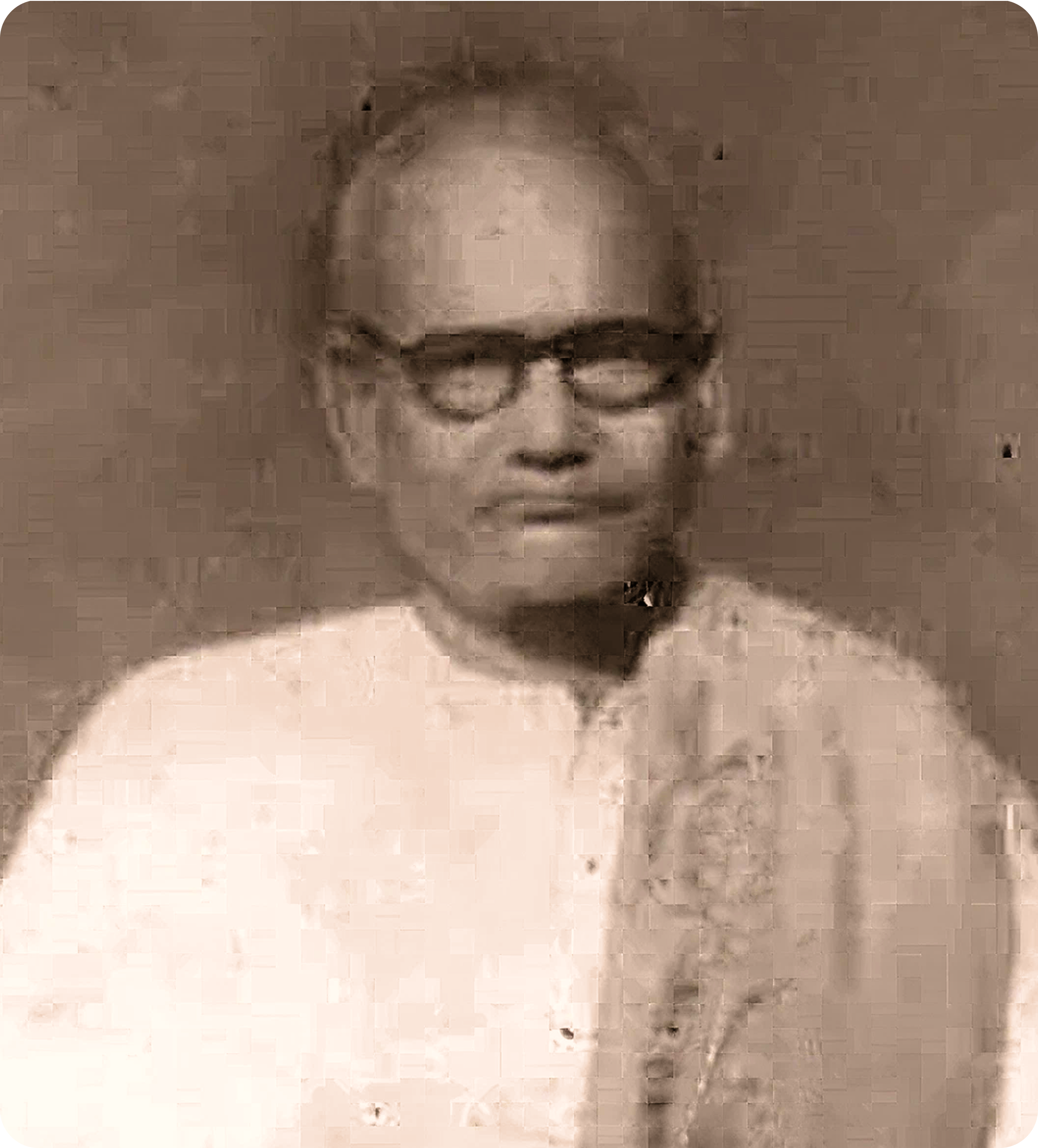 Portrait of Kaviraj Sri Manoranjan Pakrashi